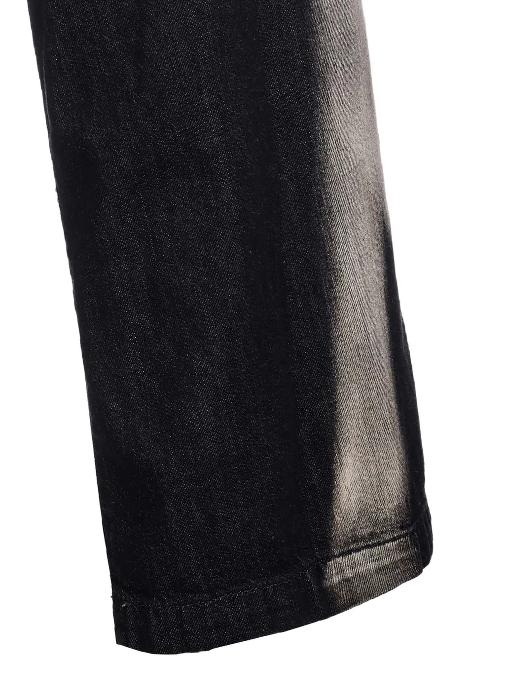 C/ Spotted Denim Long Straight Pants