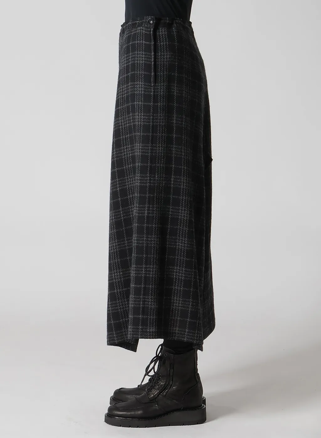 W/ Check Red Stitch Gusset Pants