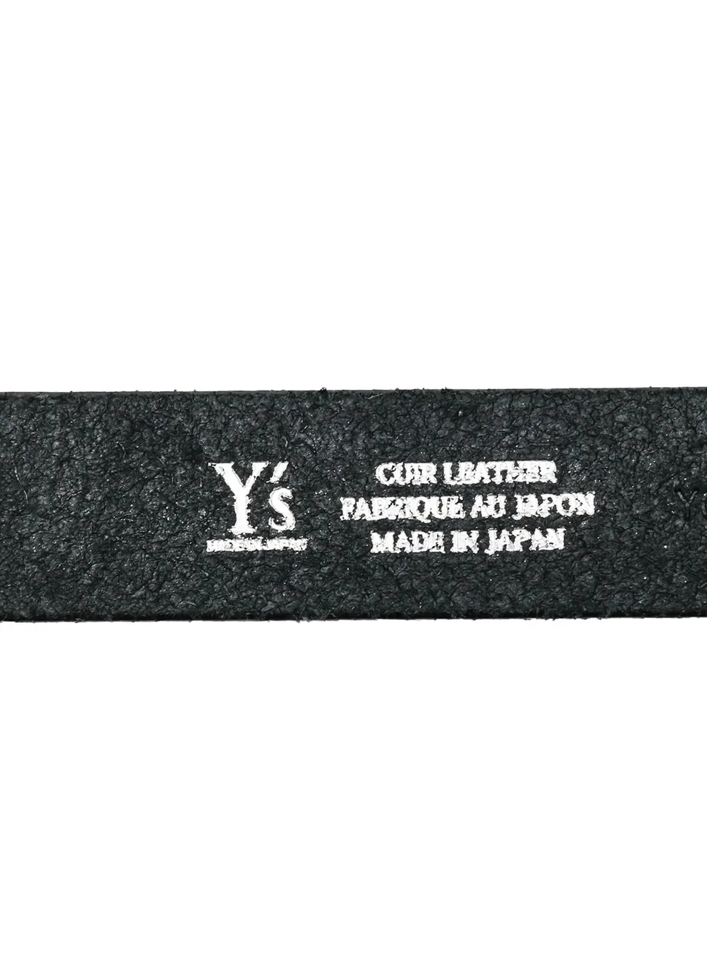 Semi-Gloss Leather 25Mm Belt