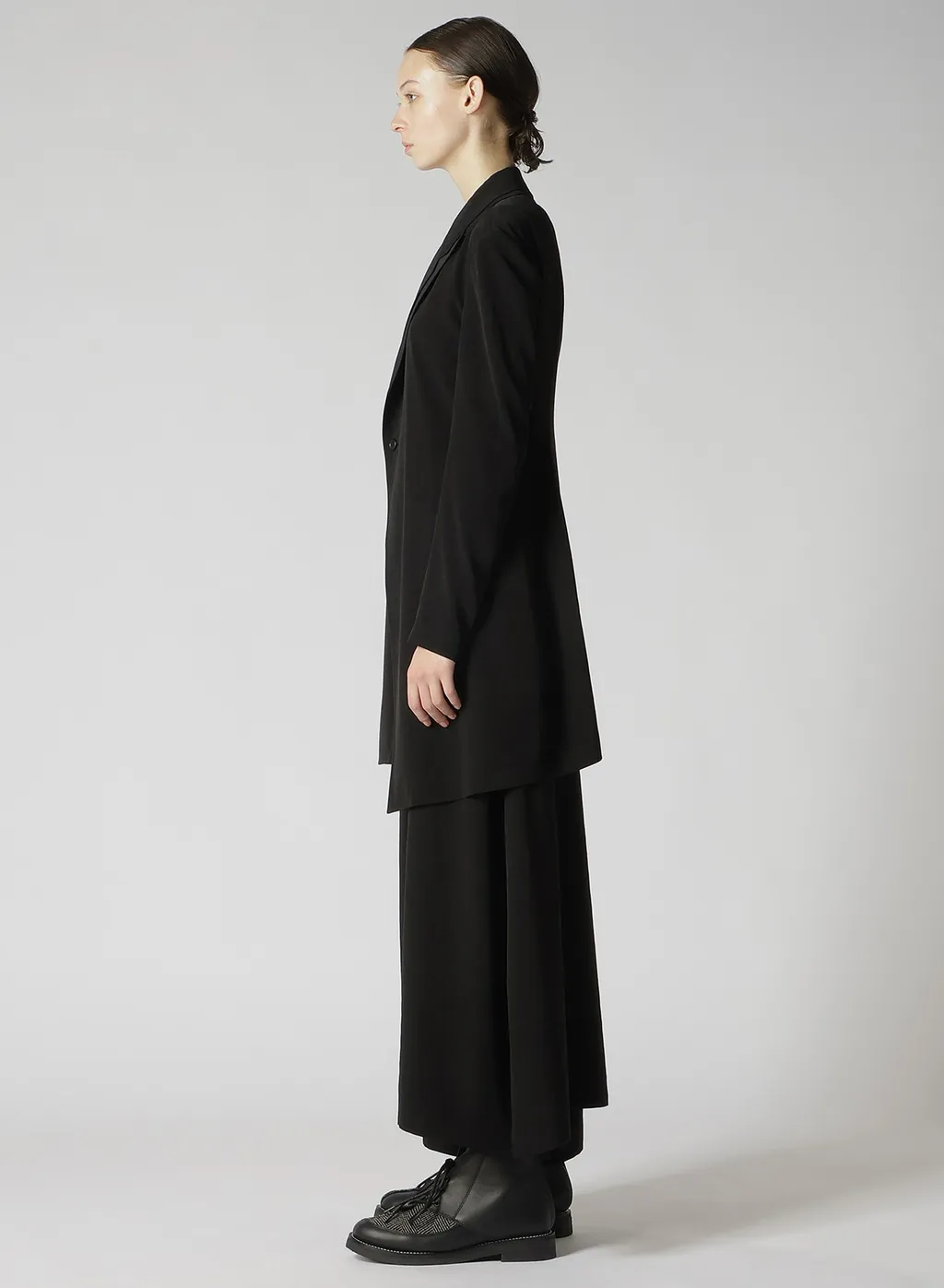 Crepe De Chine Double Front Jacket
