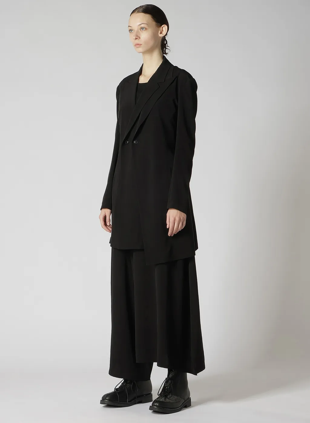 Crepe De Chine Double Front Jacket