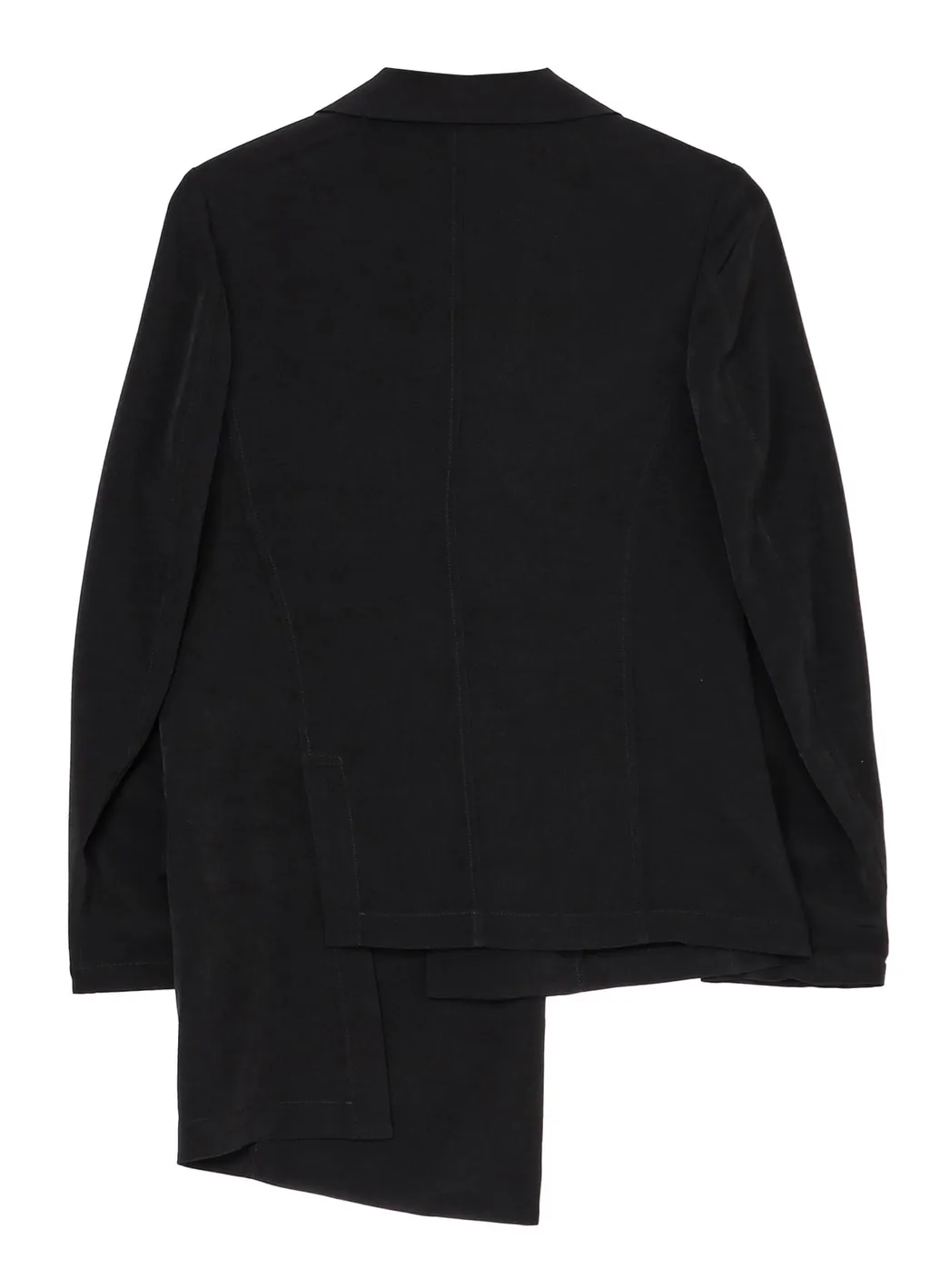 Crepe De Chine Asymmetric Jacket