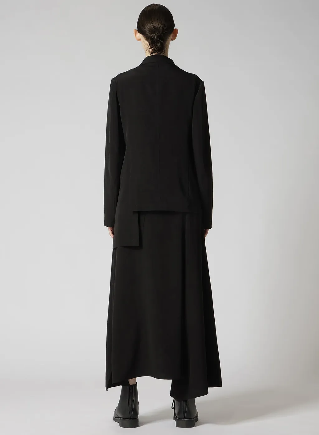Crepe De Chine Asymmetric Jacket