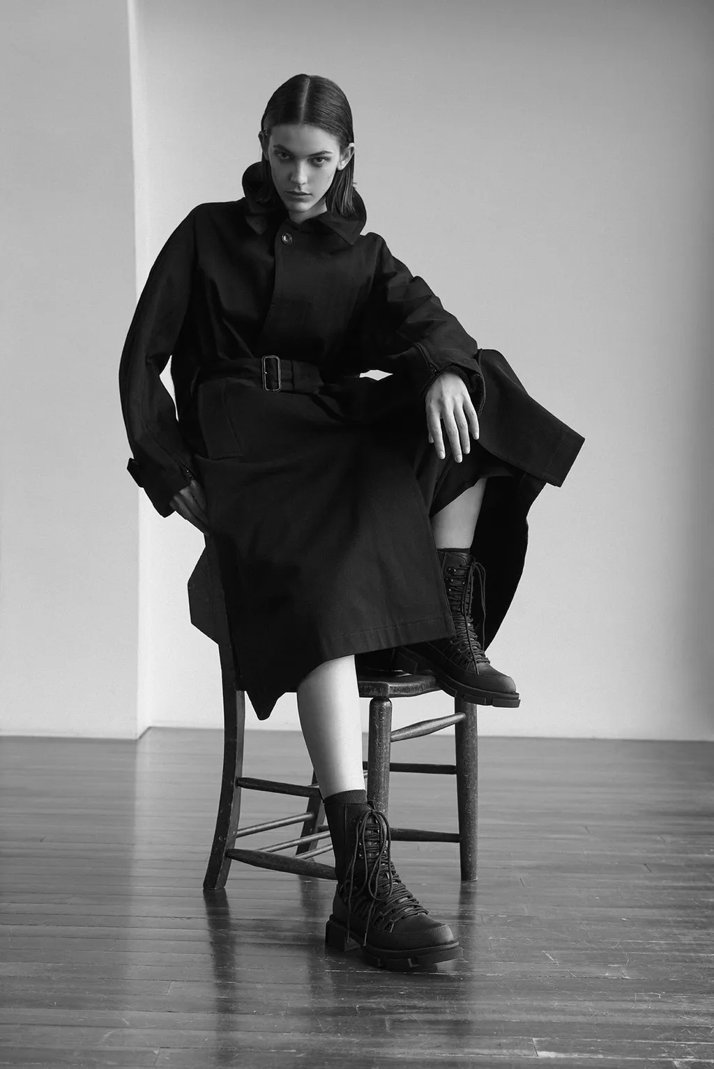[Y's X Both]Lace-Up Boots
