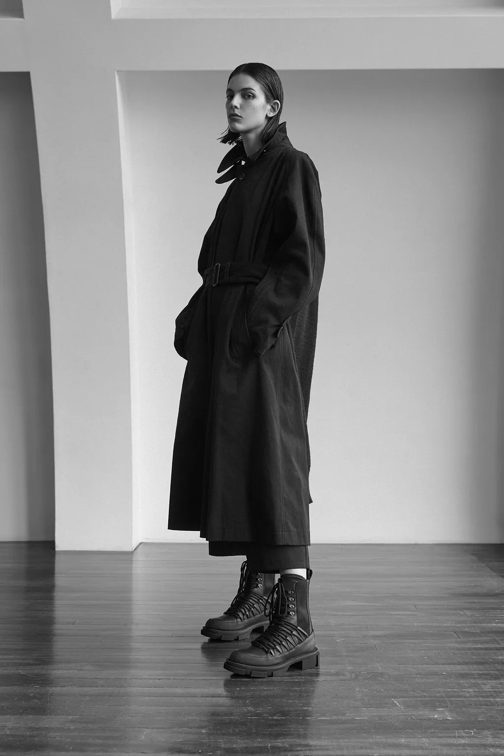 [Y's X Both]Lace-Up Boots