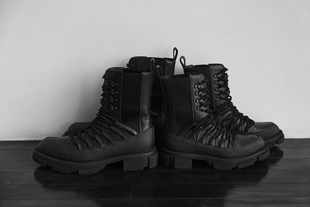 [Y's X Both]Lace-Up Boots