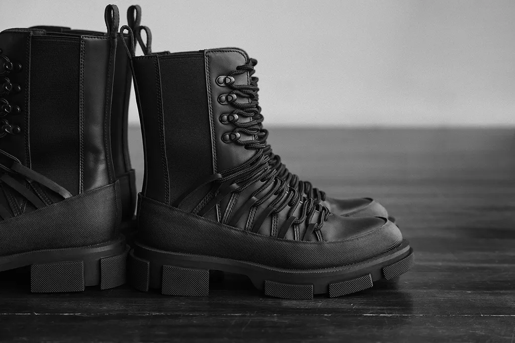 [Y's X Both]Lace-Up Boots