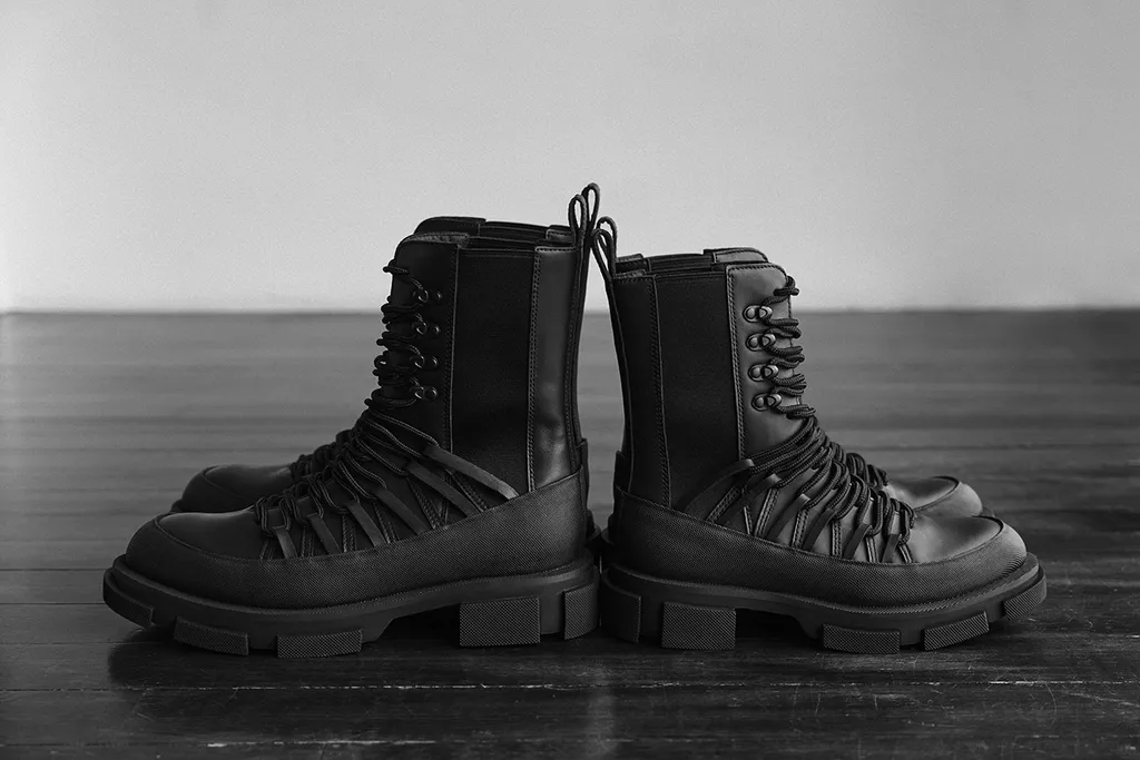 [Y's X Both]Lace-Up Boots