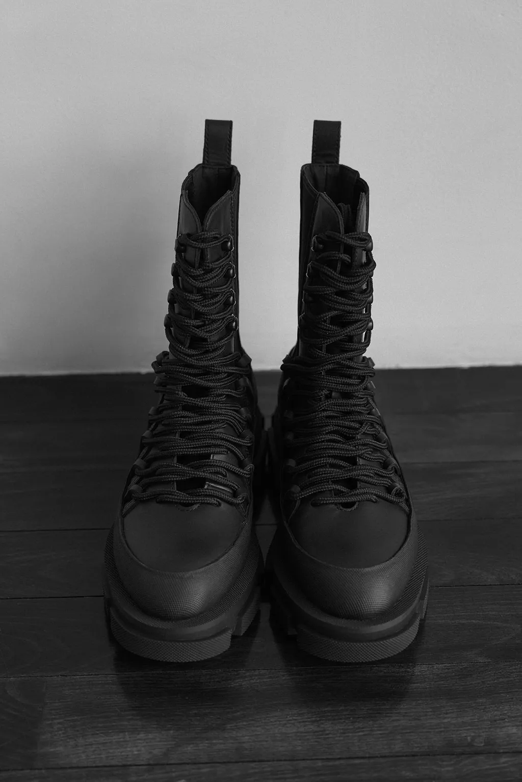 [Y's X Both]Lace-Up Boots
