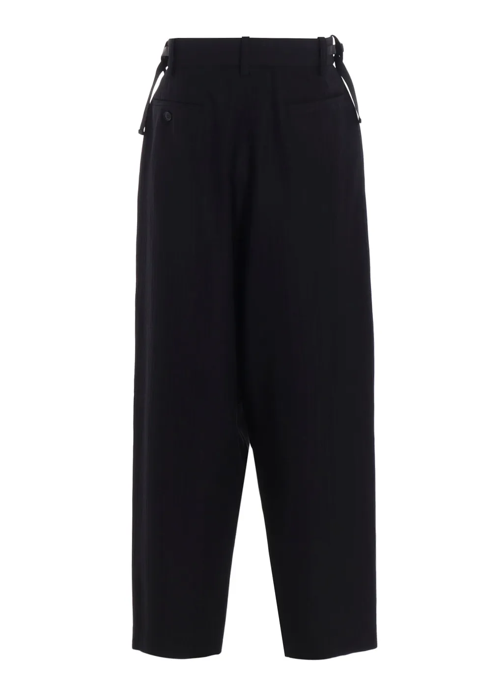 Viscose Tweed Stripe Sarouel Pants
