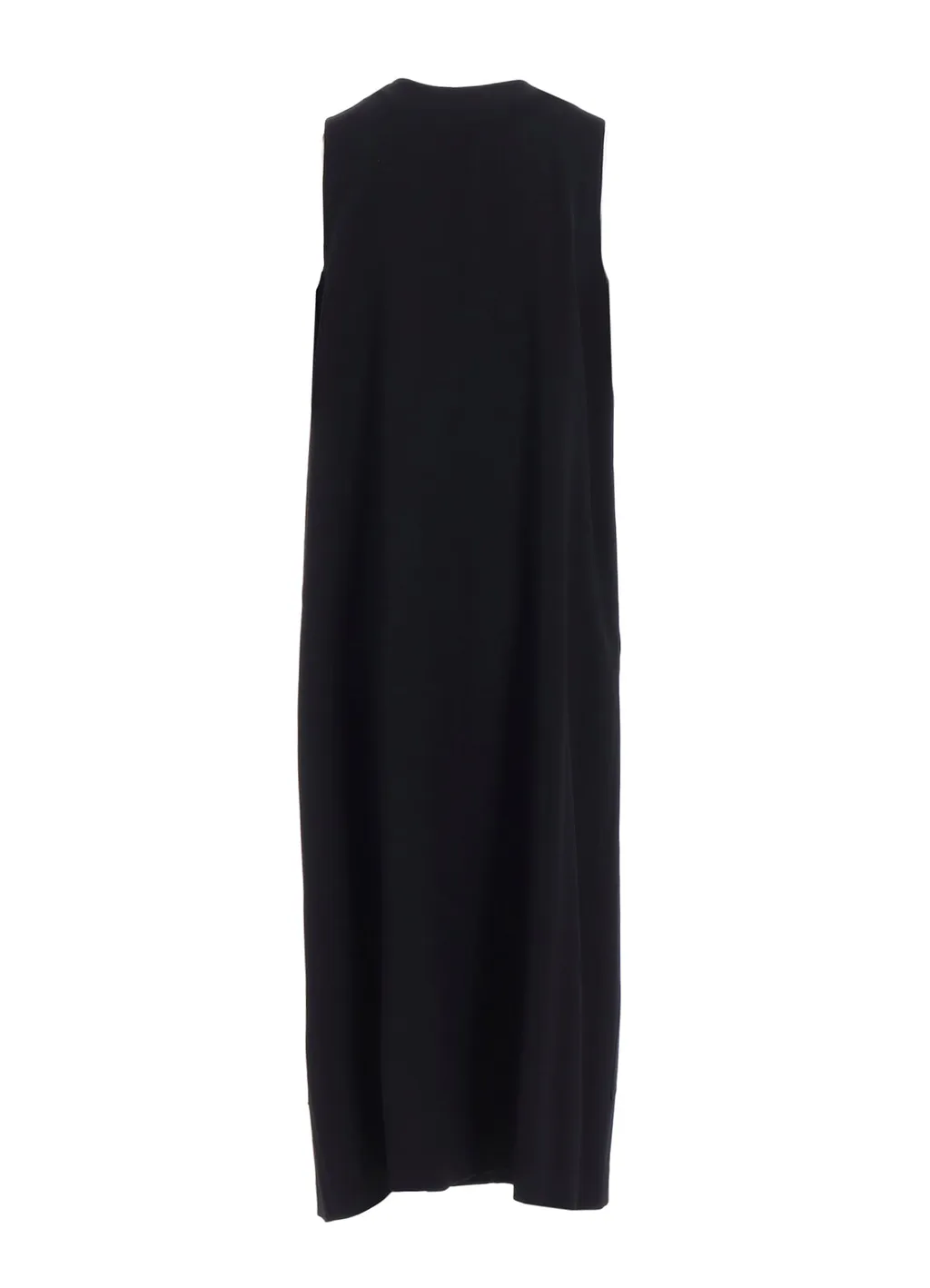 Wool Gabardine Front Open Dress