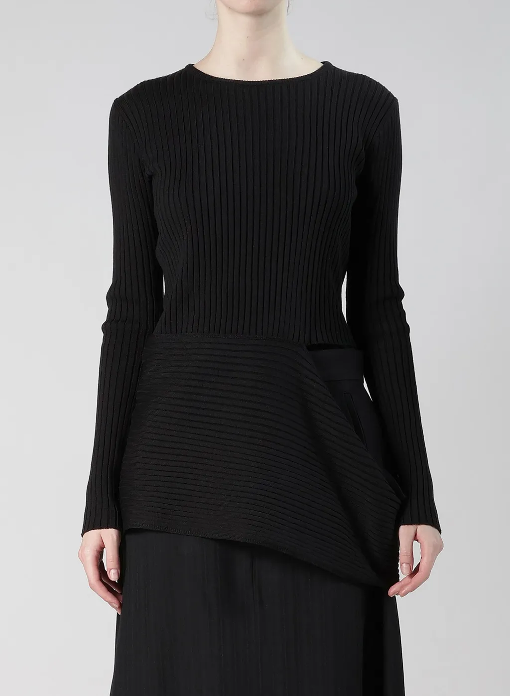 Wool Brend Panel Knit