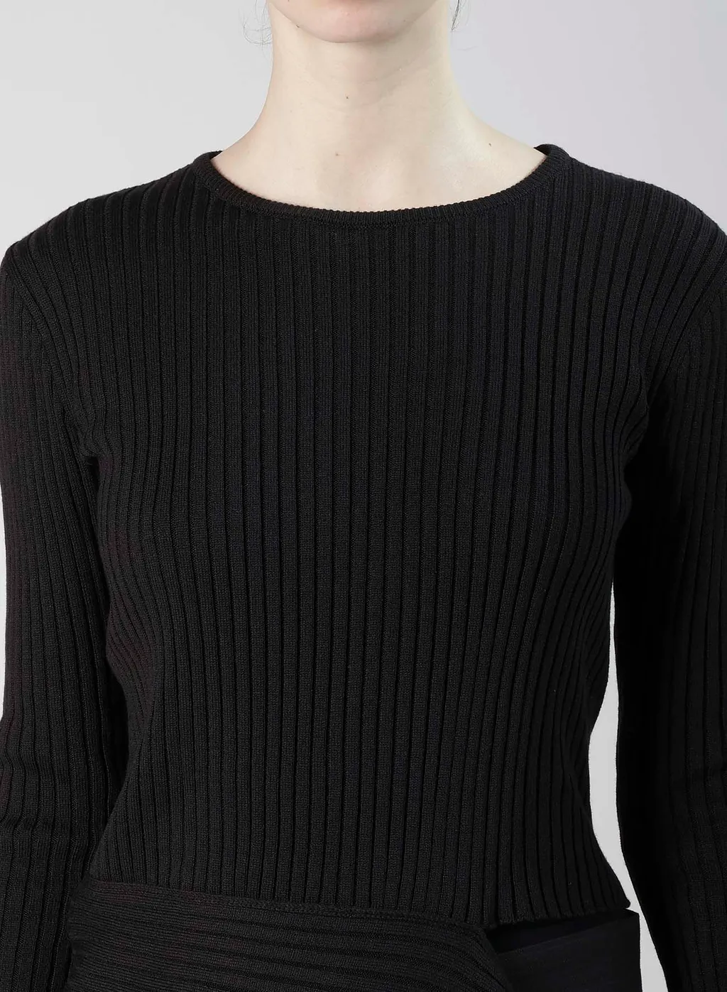 Wool Brend Panel Knit