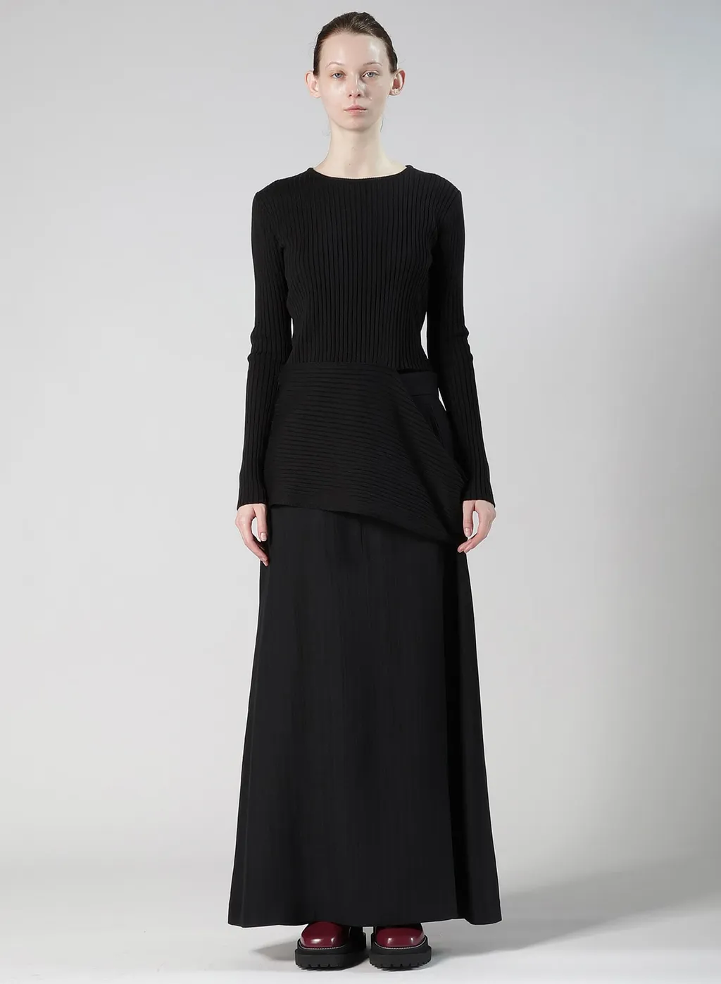 Wool Brend Panel Knit