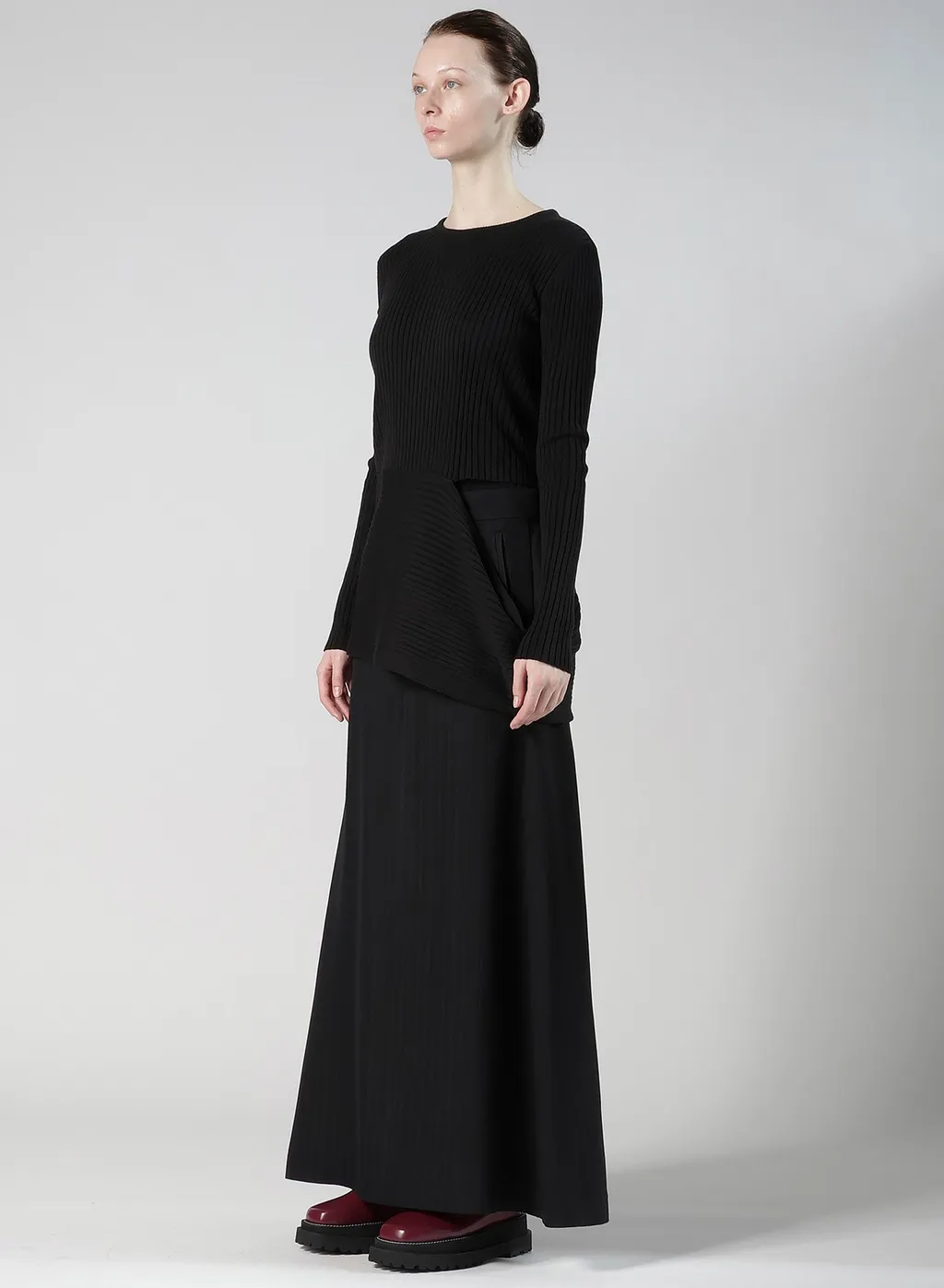 Wool Brend Panel Knit