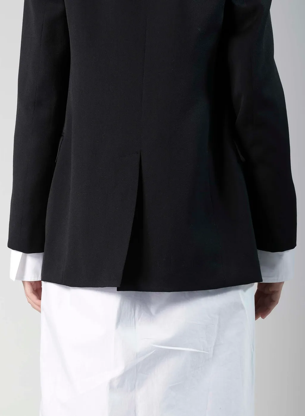 Wool Gabardine Tailored Jacket