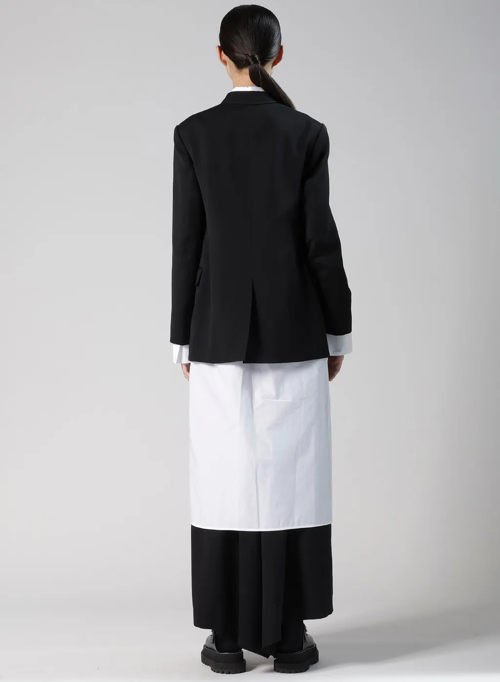 Wool Gabardine Tailored Jacket