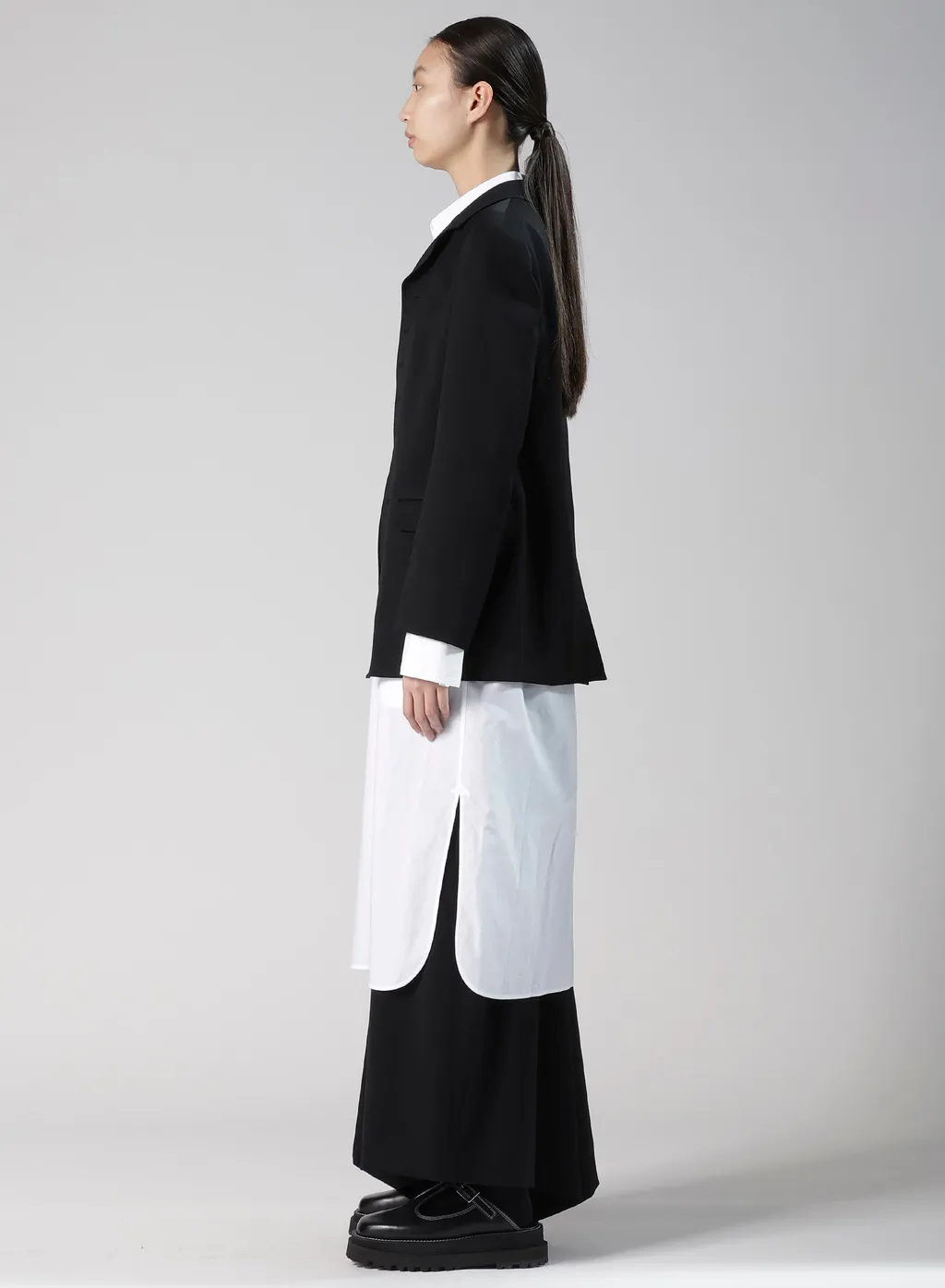 Wool Gabardine Tailored Jacket