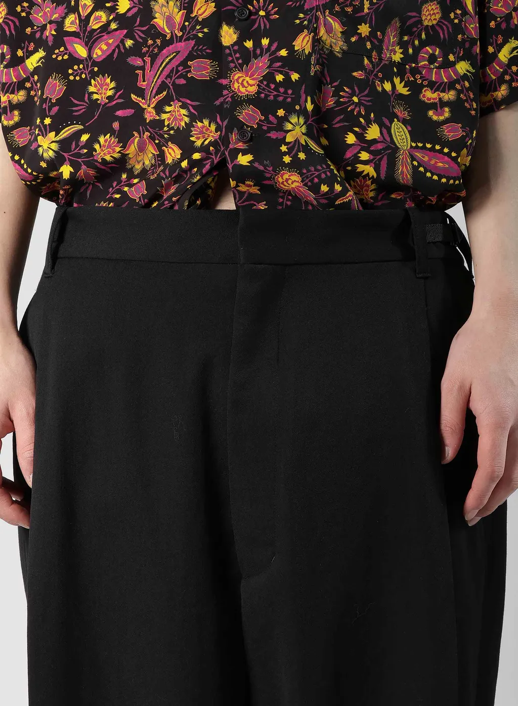 Wool Gabardine Sarouel Pants