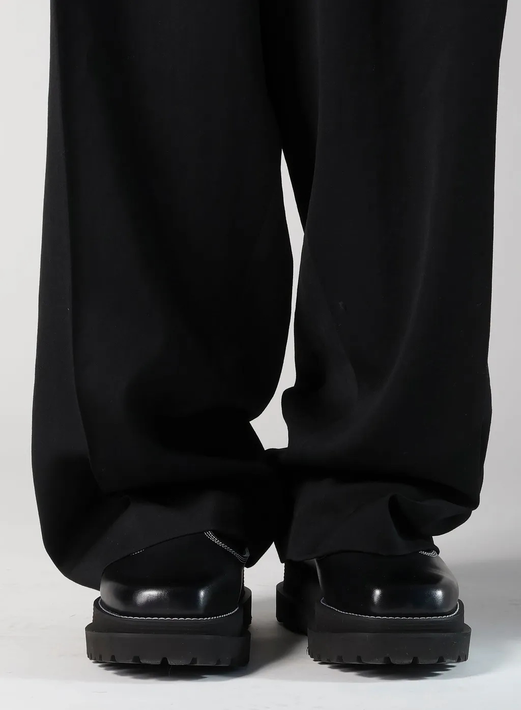 Wool Gabardine Sarouel Pants