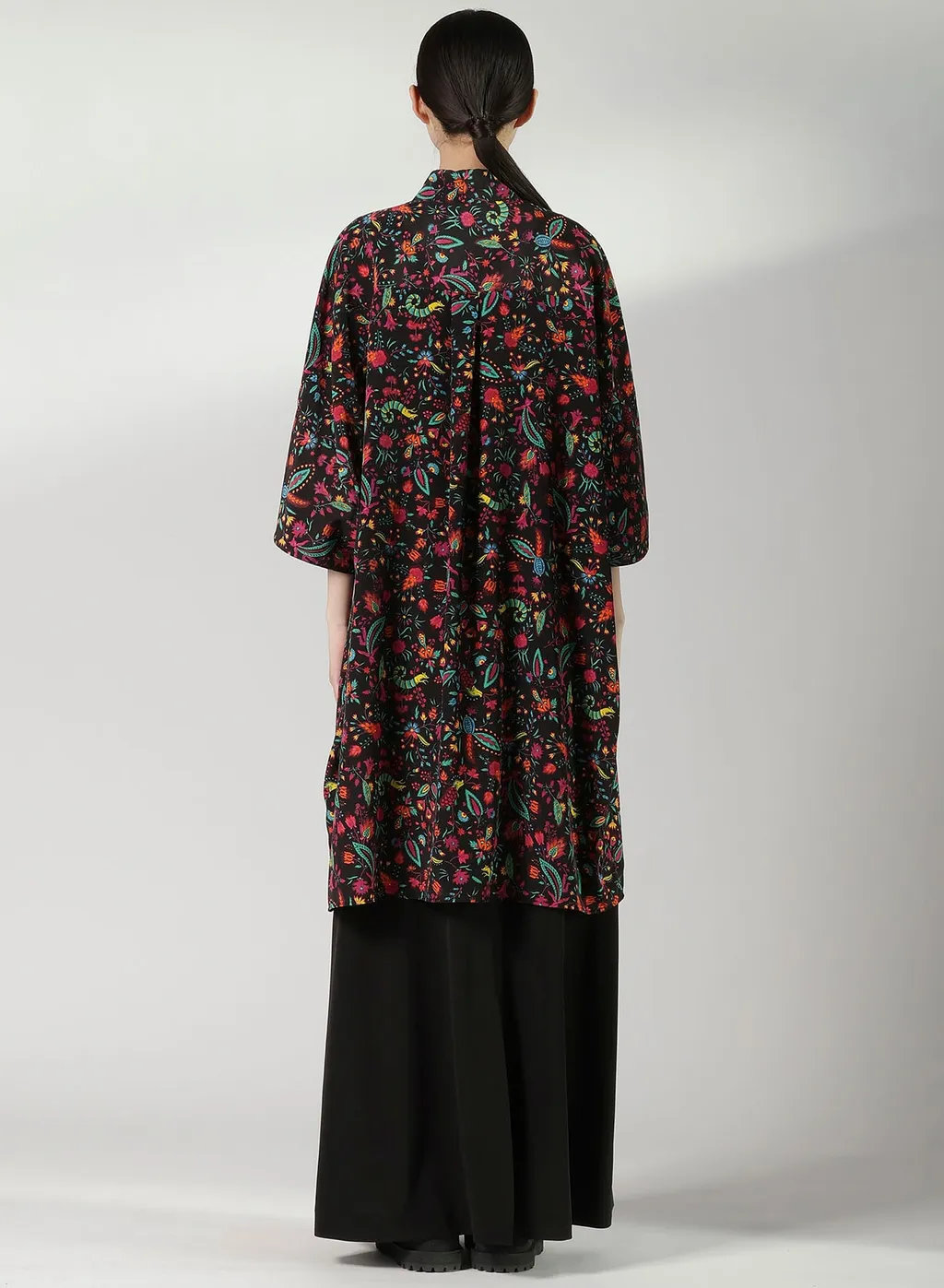 Flower Print Big Shirt