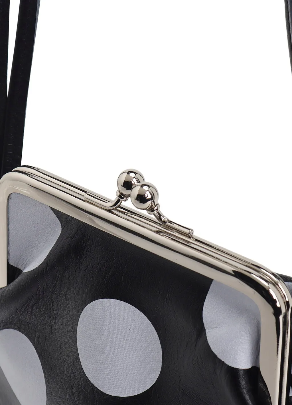 Cow Leather Metal Clasp Necklace