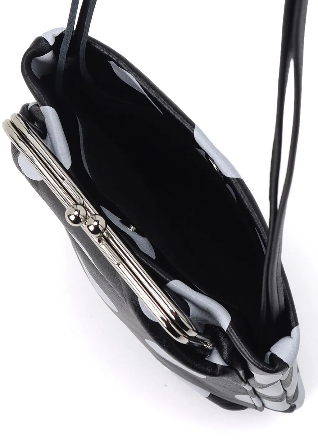 Cow Leather Metal Clasp Necklace