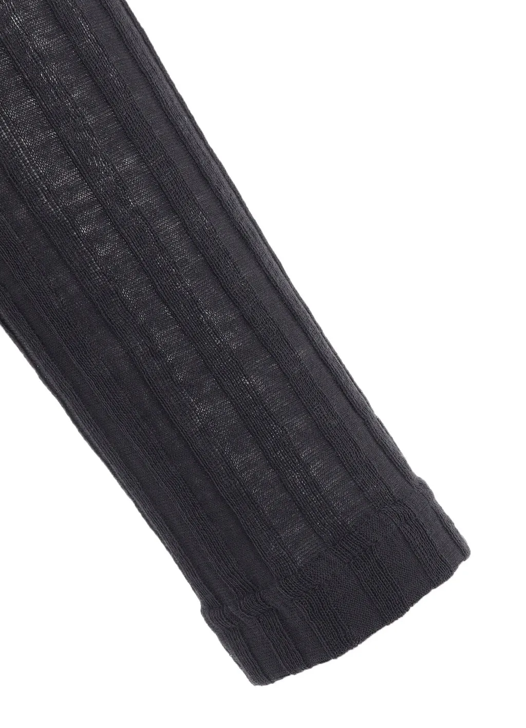 Gauze Rib Long Sleeve Cardigan
