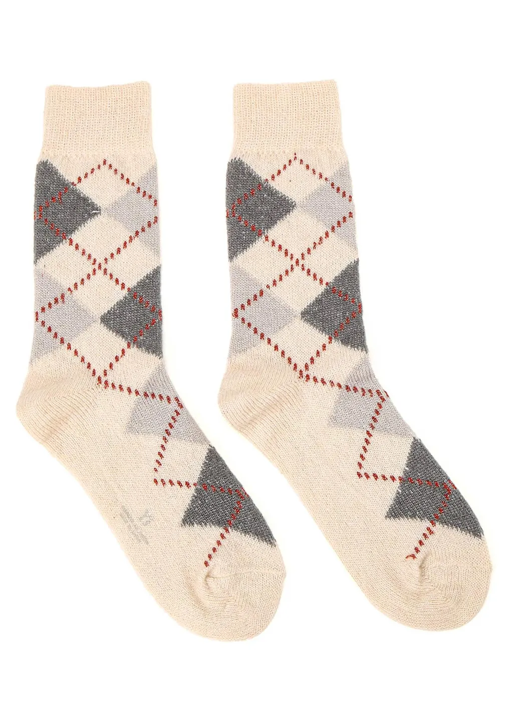 Argyle Jq Socks