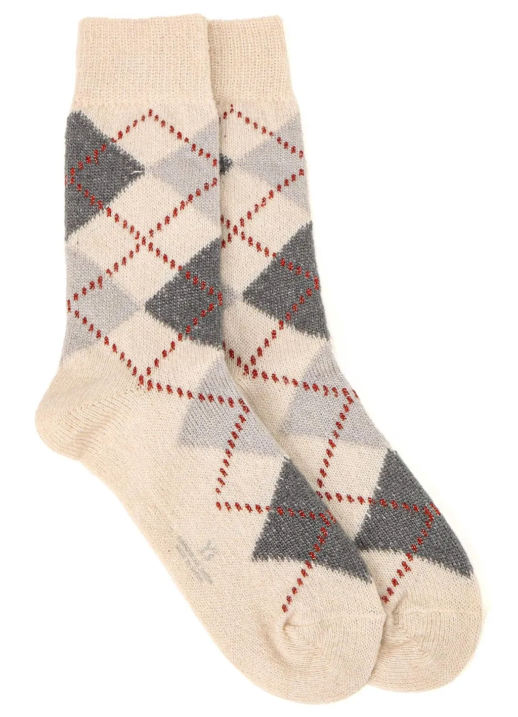 Argyle Jq Socks