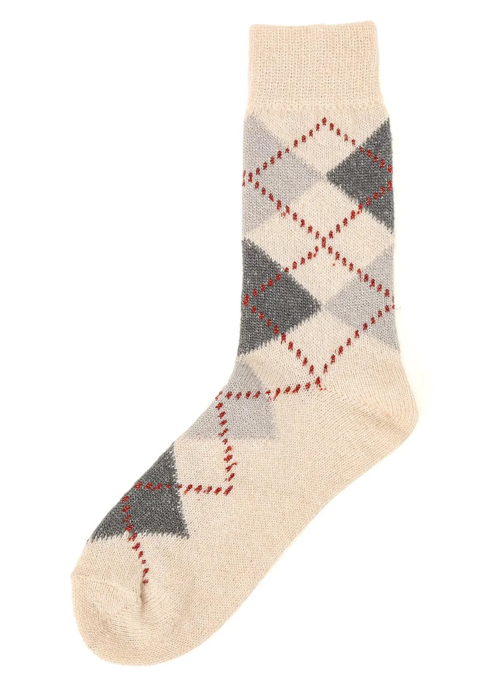 Argyle Jq Socks
