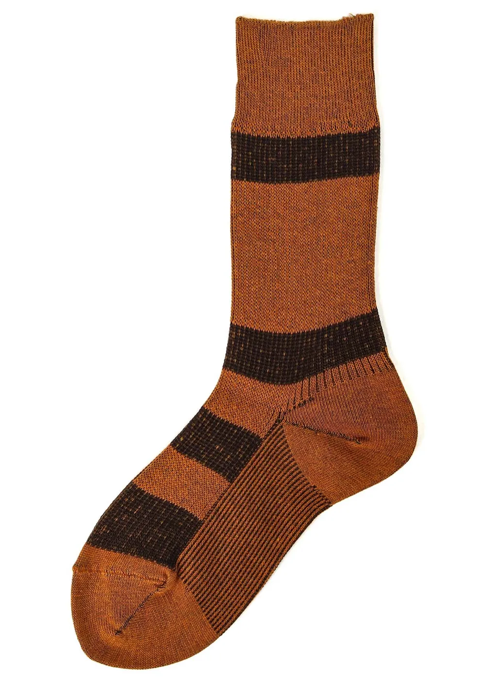 Mix Rib Stripe Socks