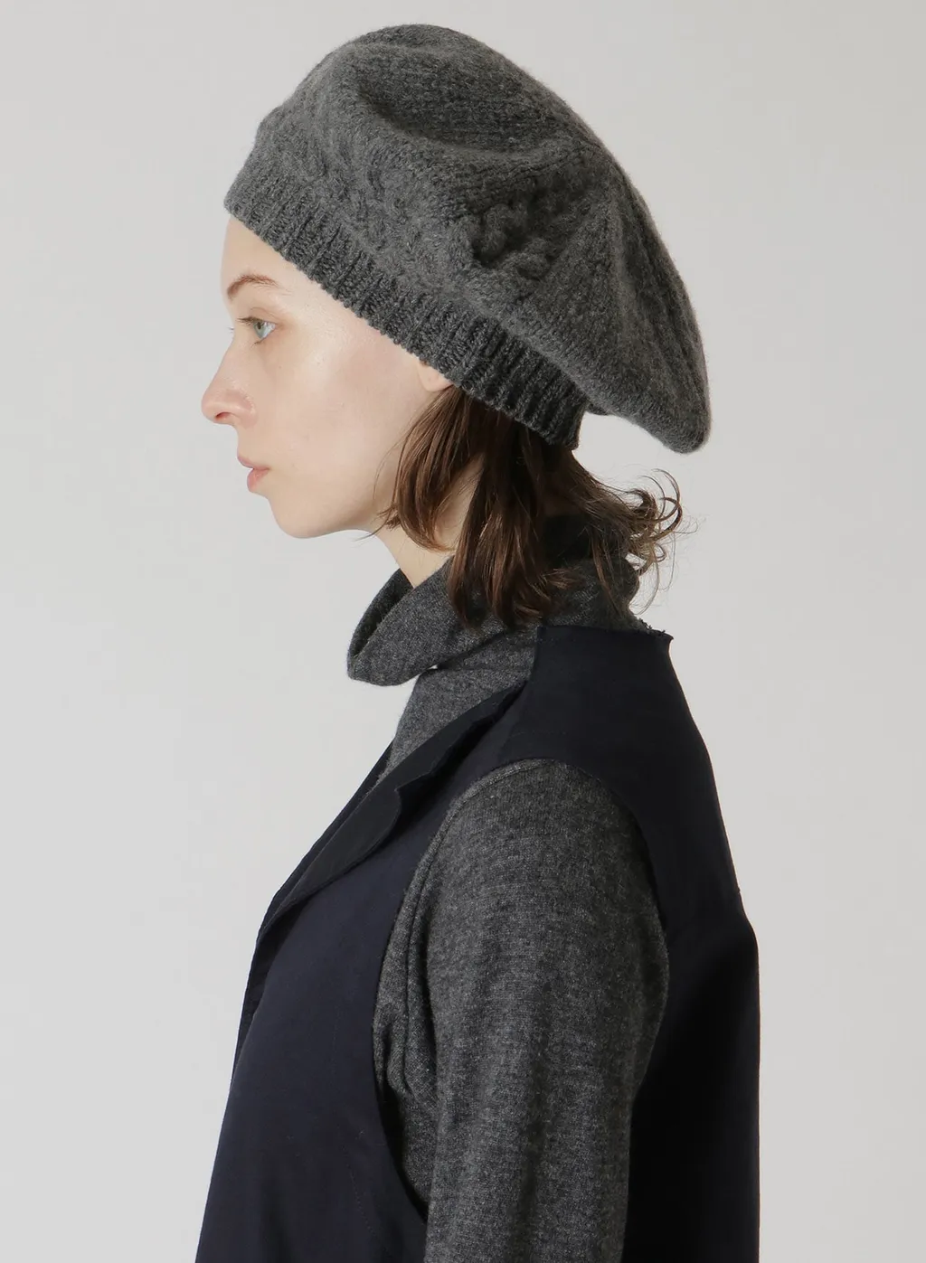 Knitted Lambswool Beret