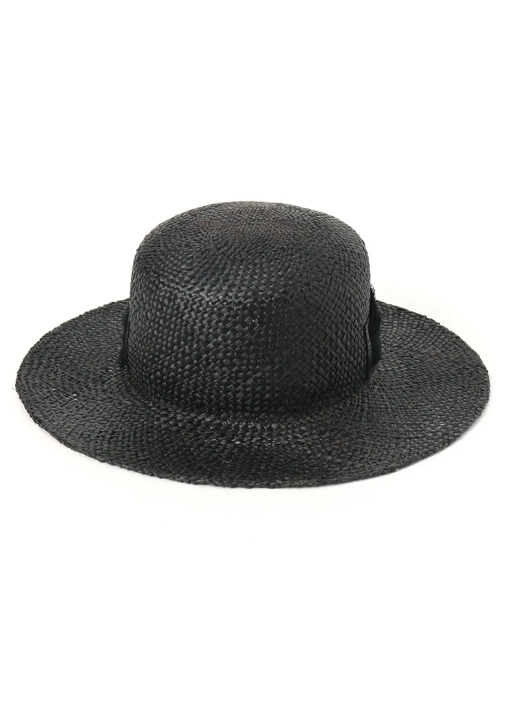 Raffia Boater Hat