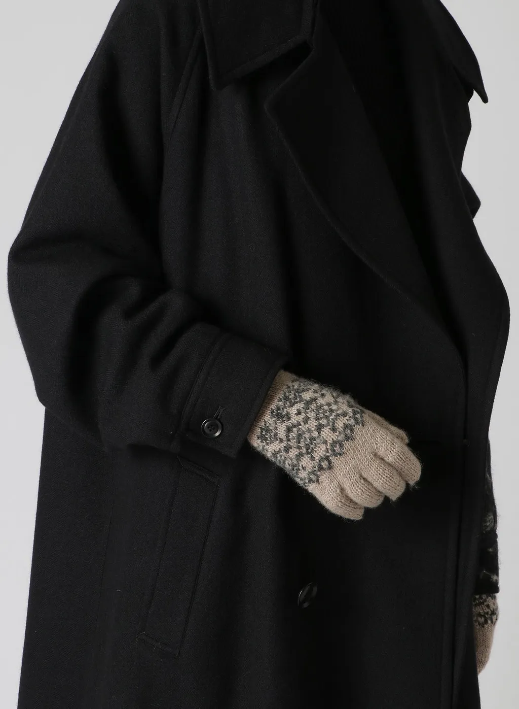 Fair Isle Pattern Gloves