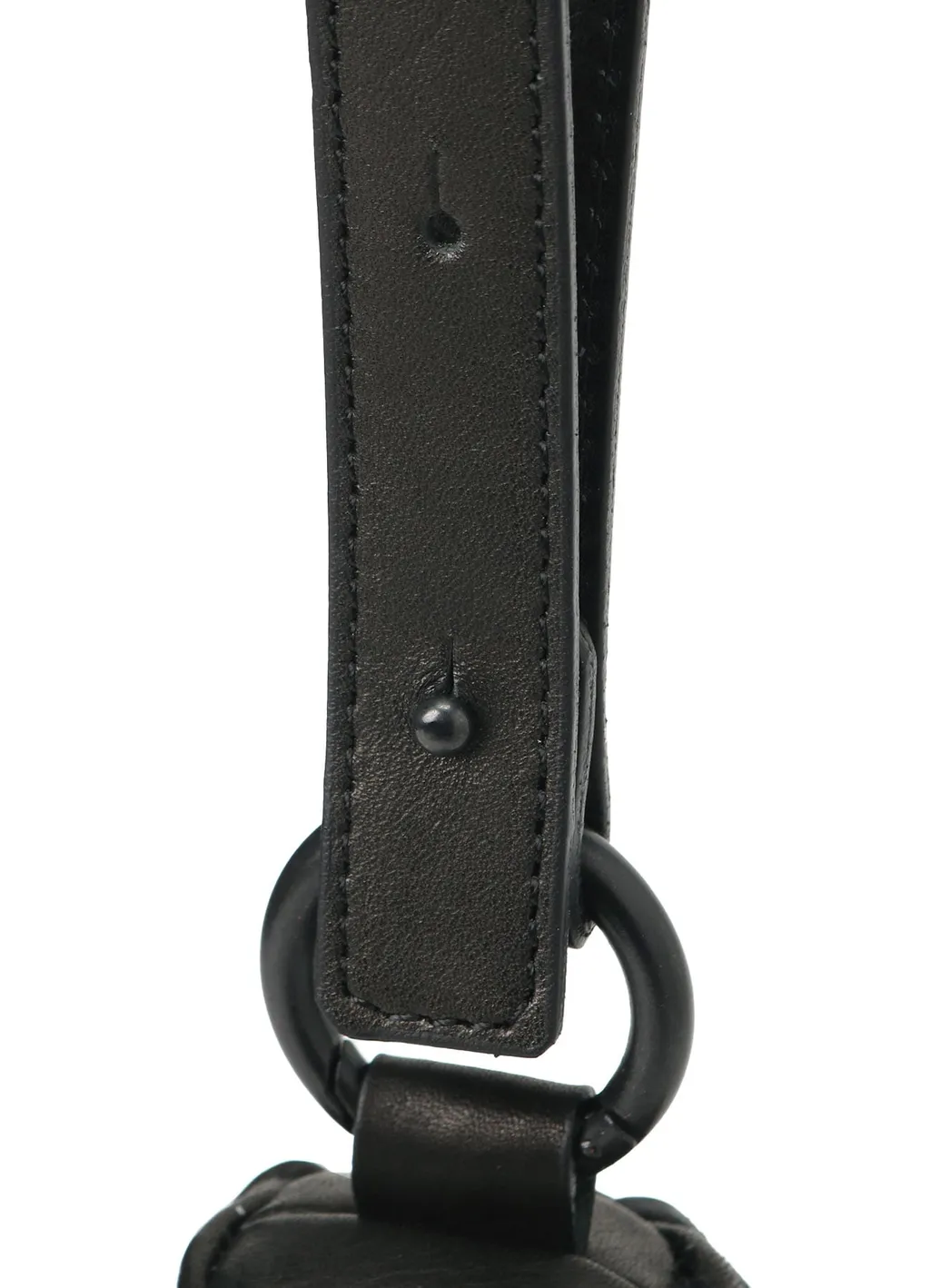 Smooth Leather Twisted Bag