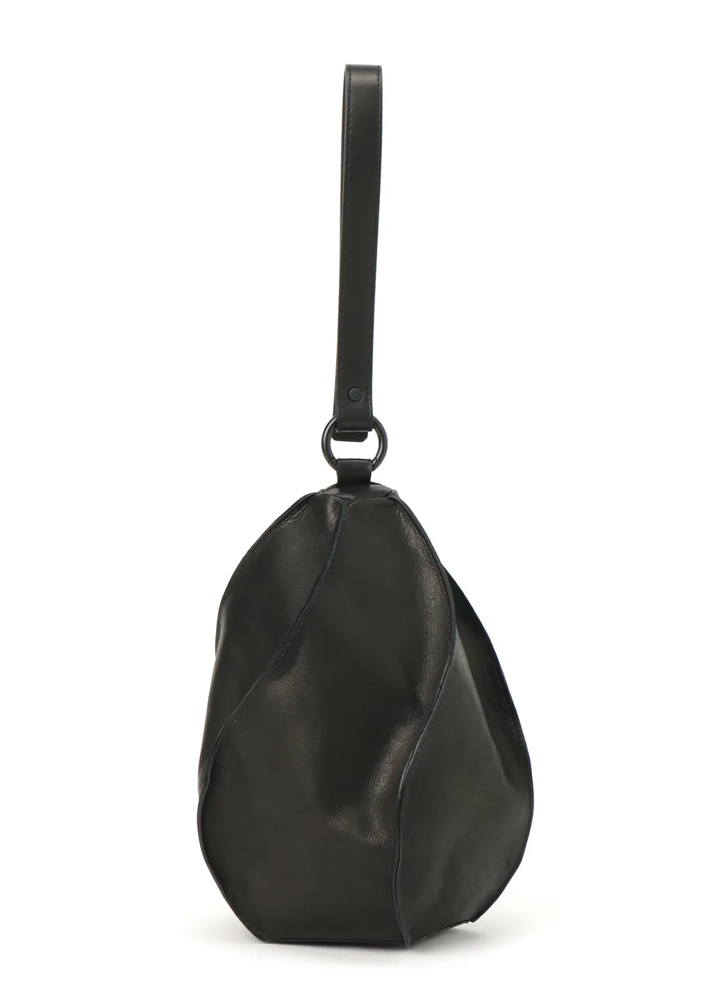 Smooth Leather Twisted Bag