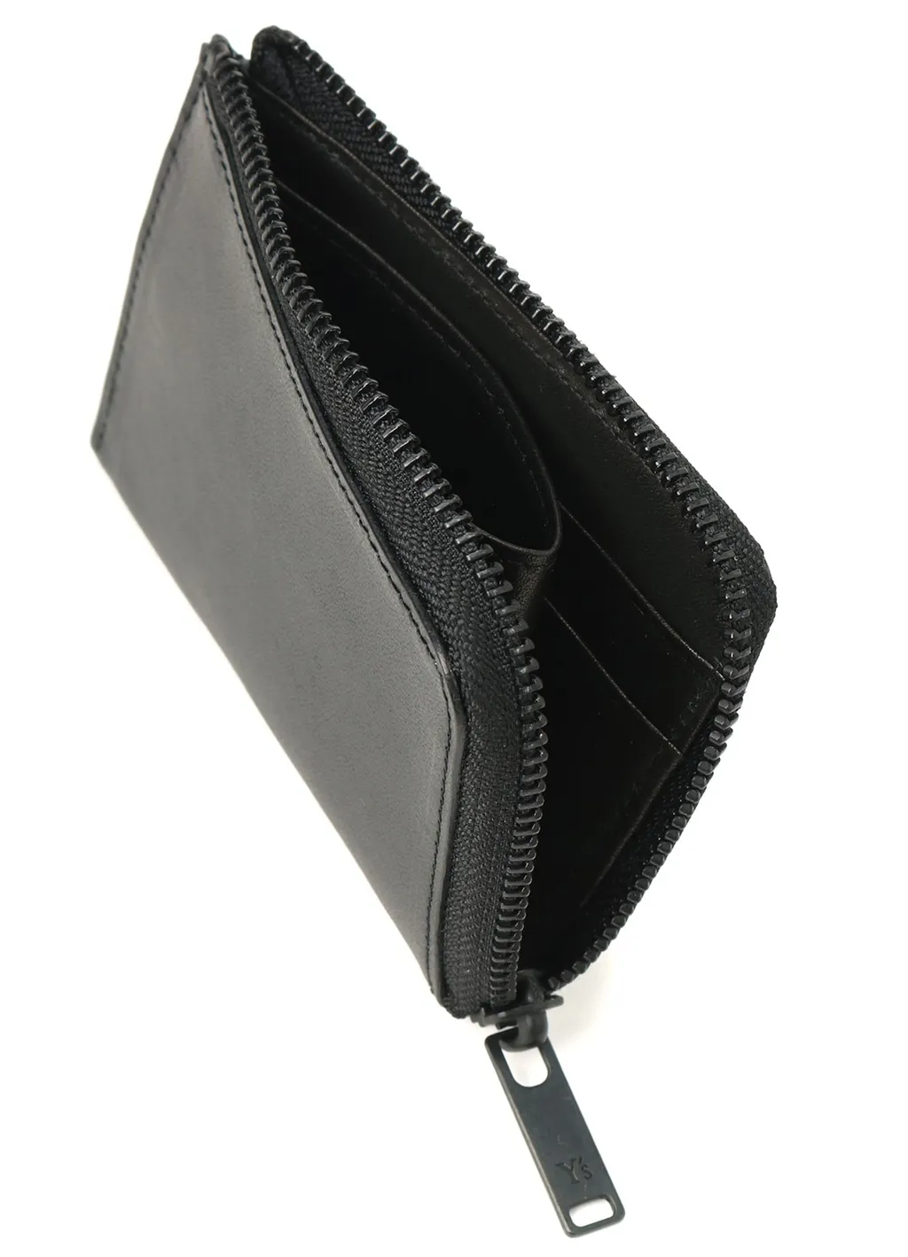 Tanned Leather Zippered Card Case