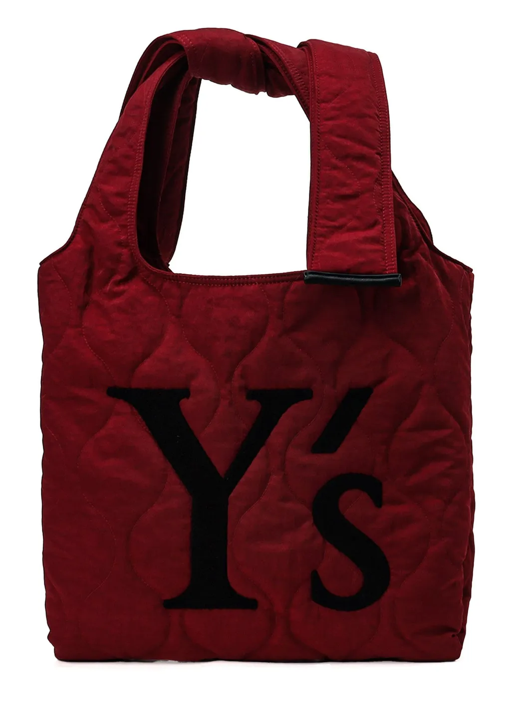 Nylon Padded Kilt Tote Bag