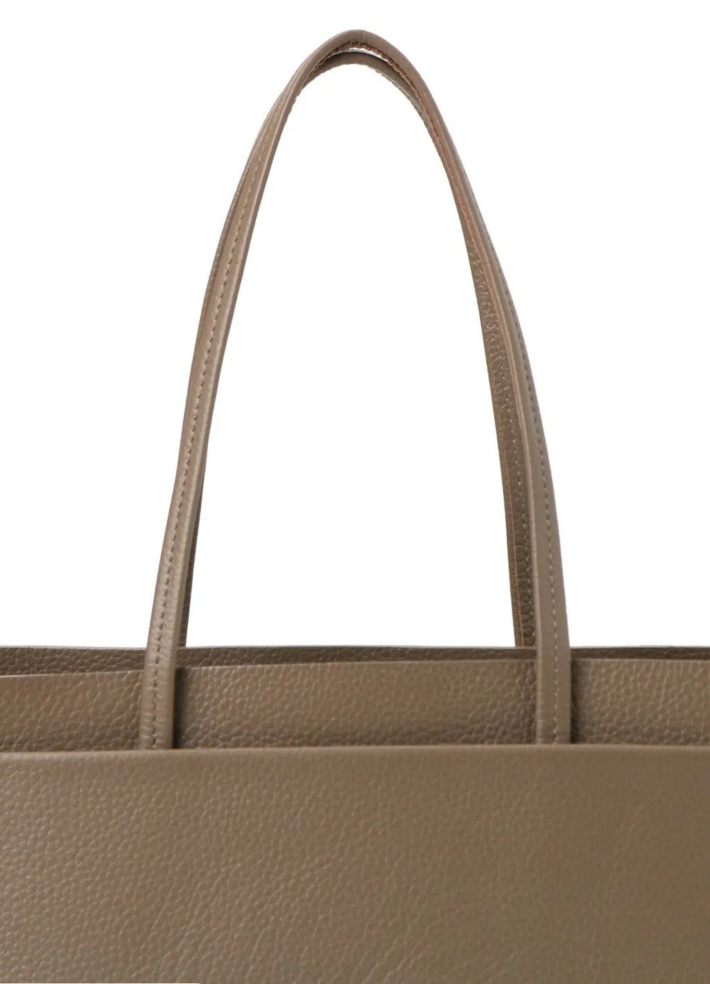 Shrunken Leather Box Handbag