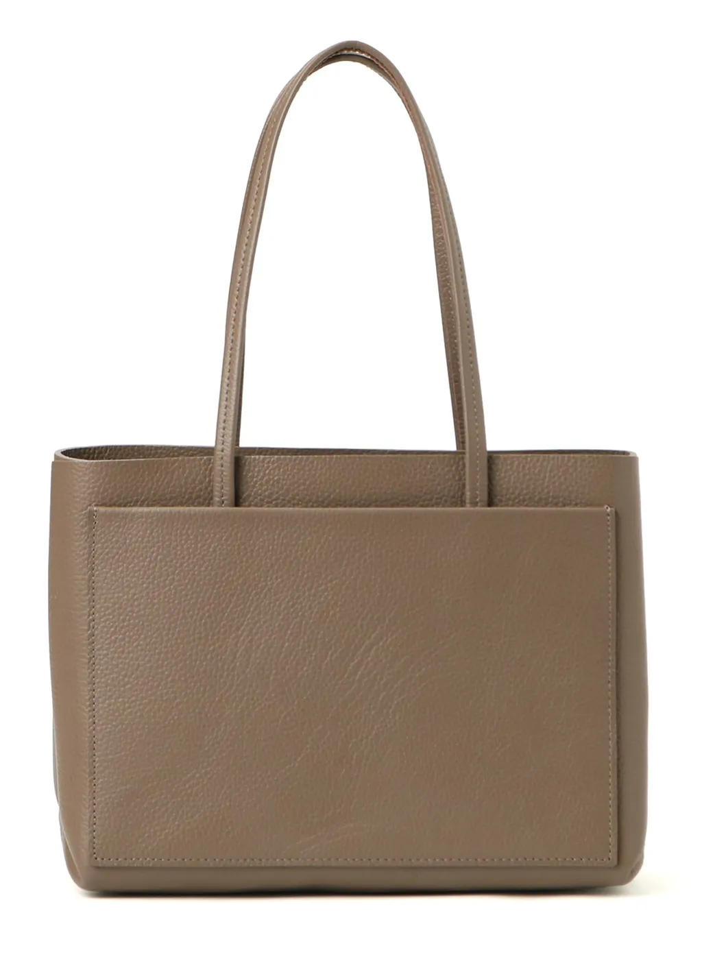 Shrunken Leather Box Handbag