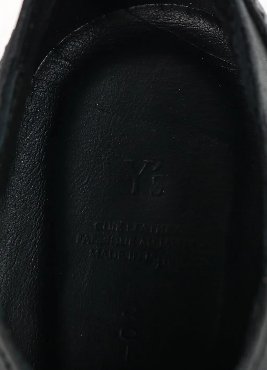 Semi-Gloss Leather Slip-Ons