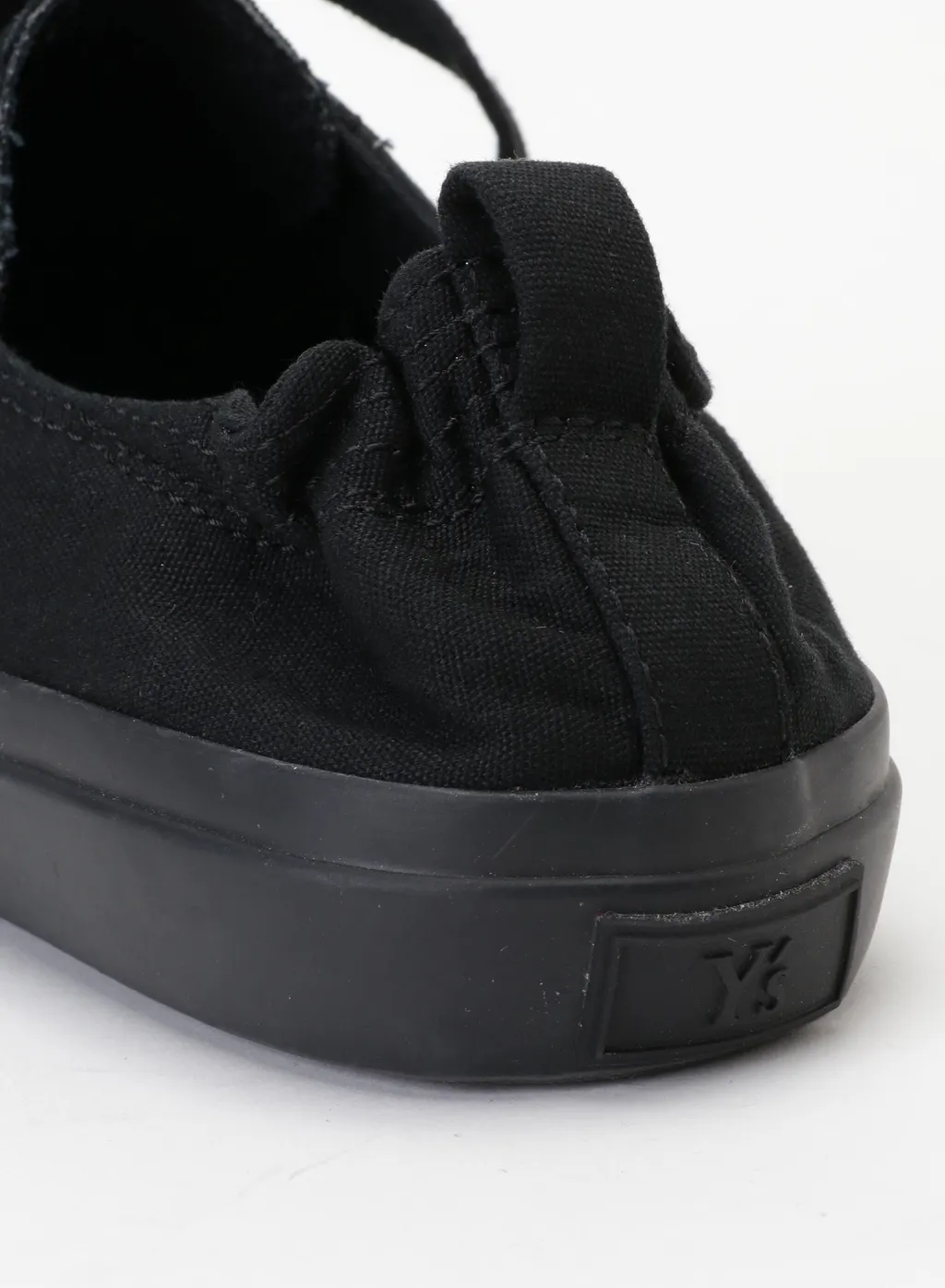 Cotton Canvas Rubber Heel Sneaker