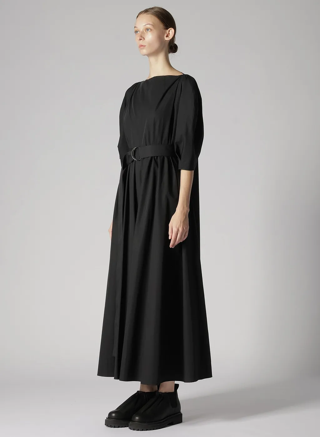 Supima Cotton Belted Dress