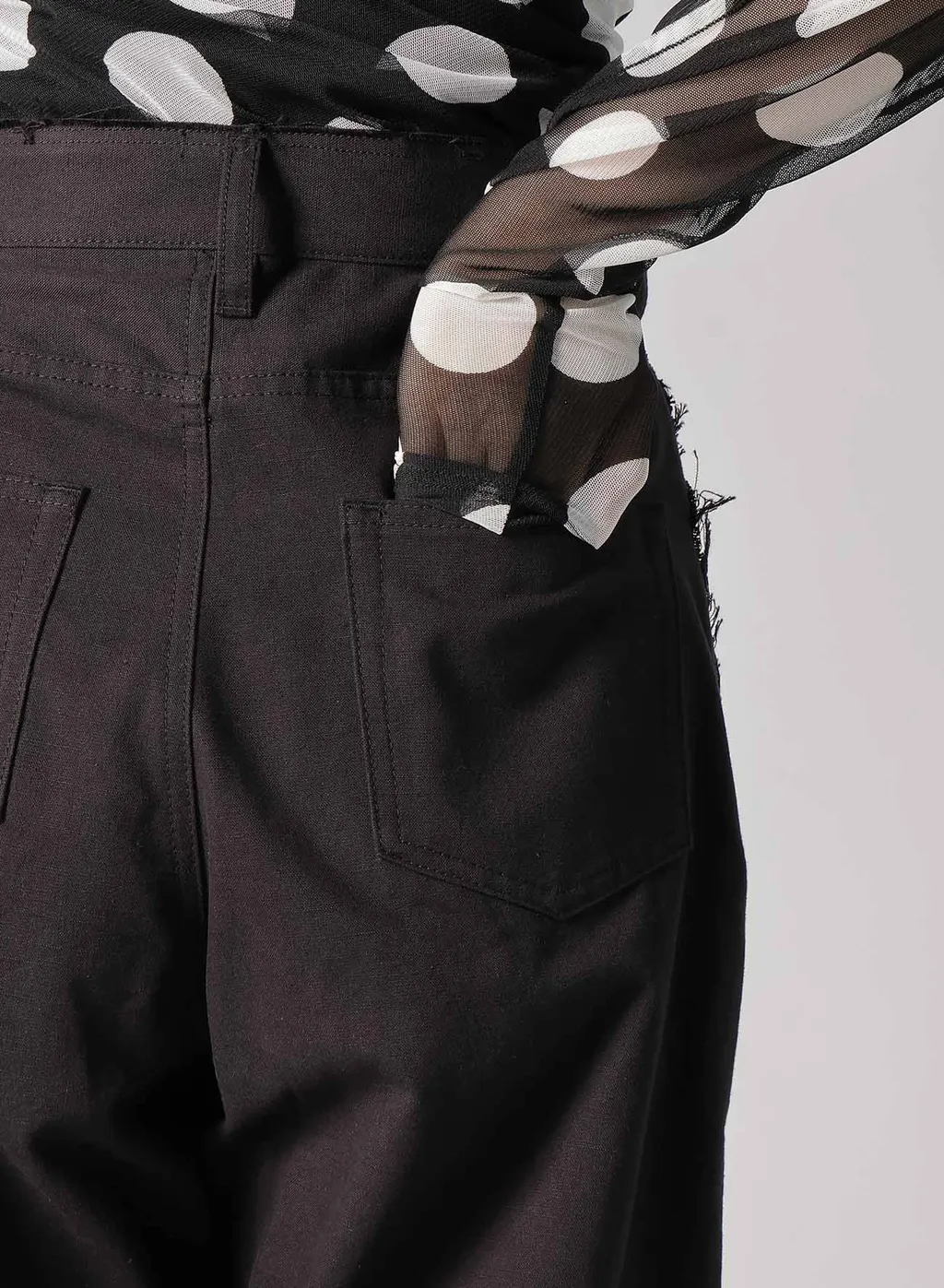 Slub Duck Denim Pants