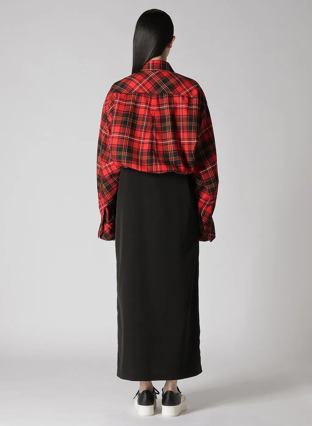 Tartan Check Double Layered Dress