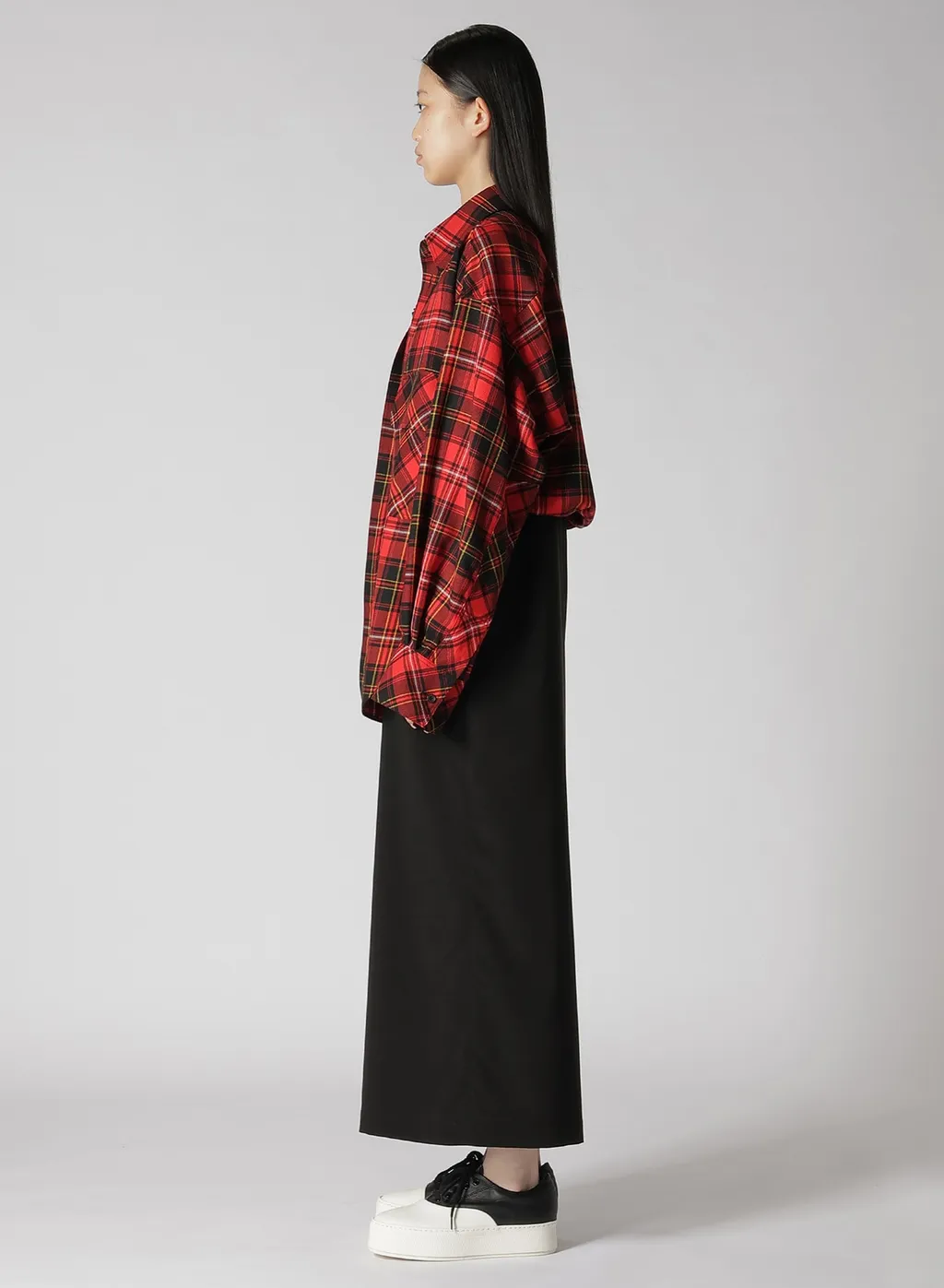 Tartan Check Double Layered Dress