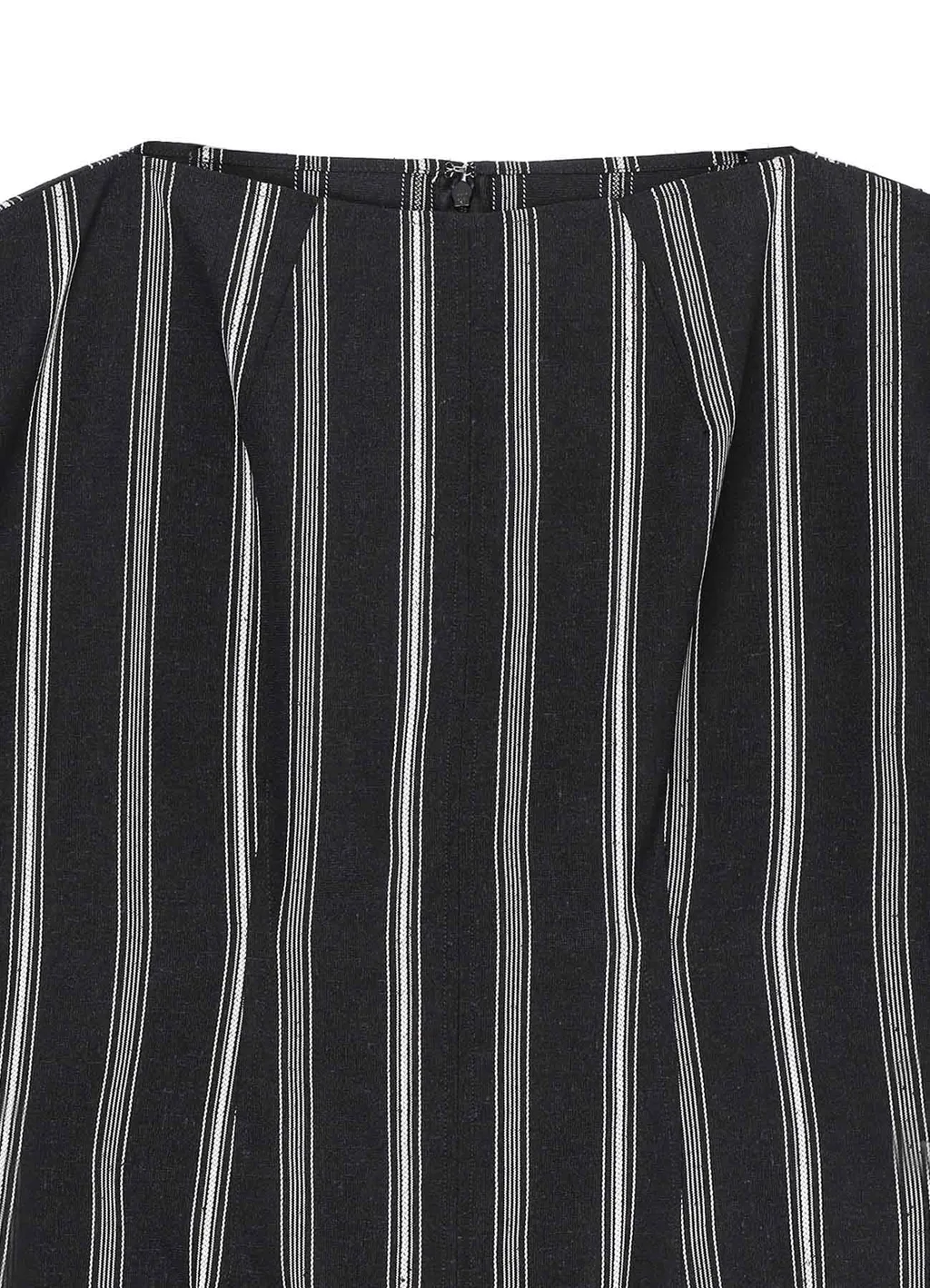Hard Twisted Stripe Slit Dress