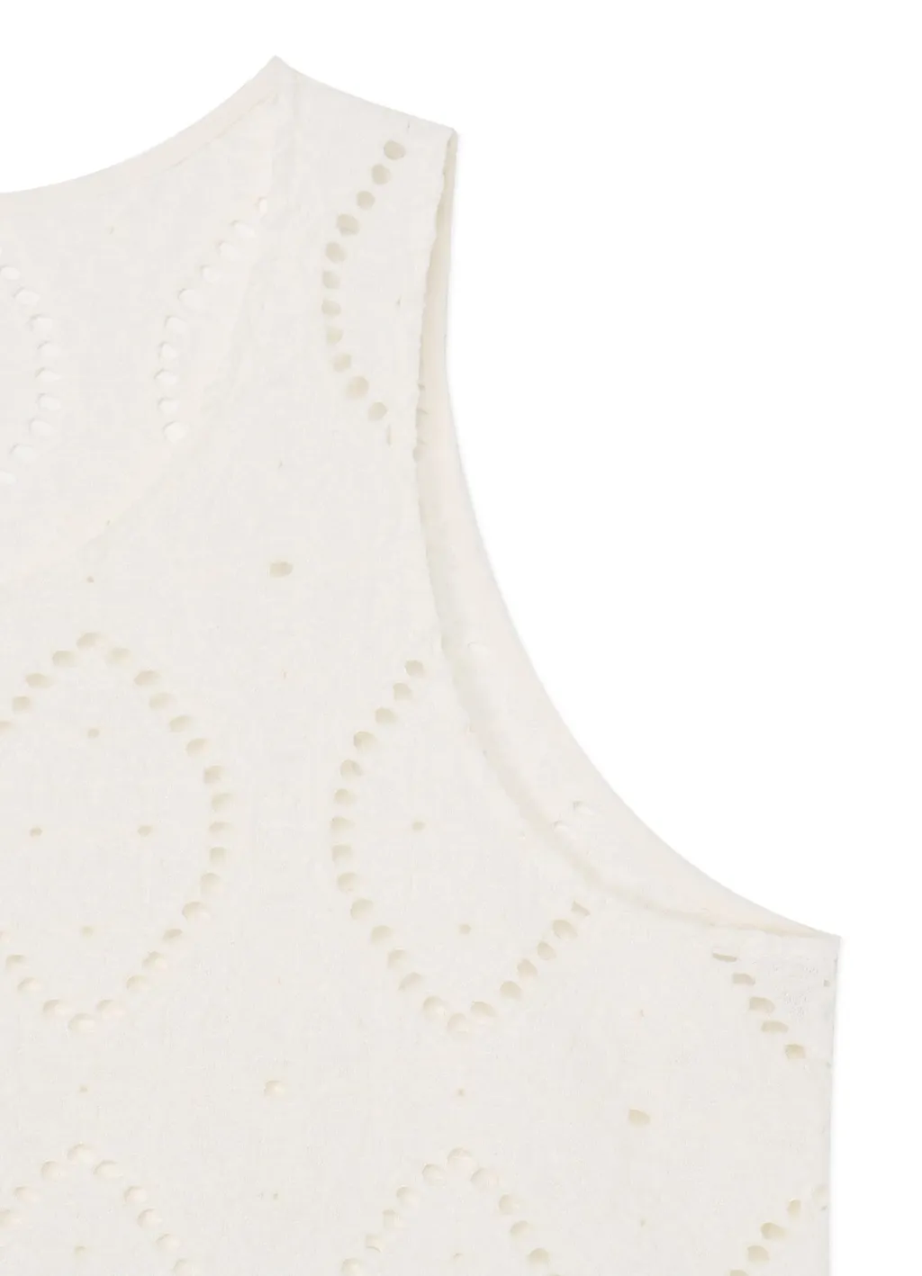 Lace Sleeveles Blouse