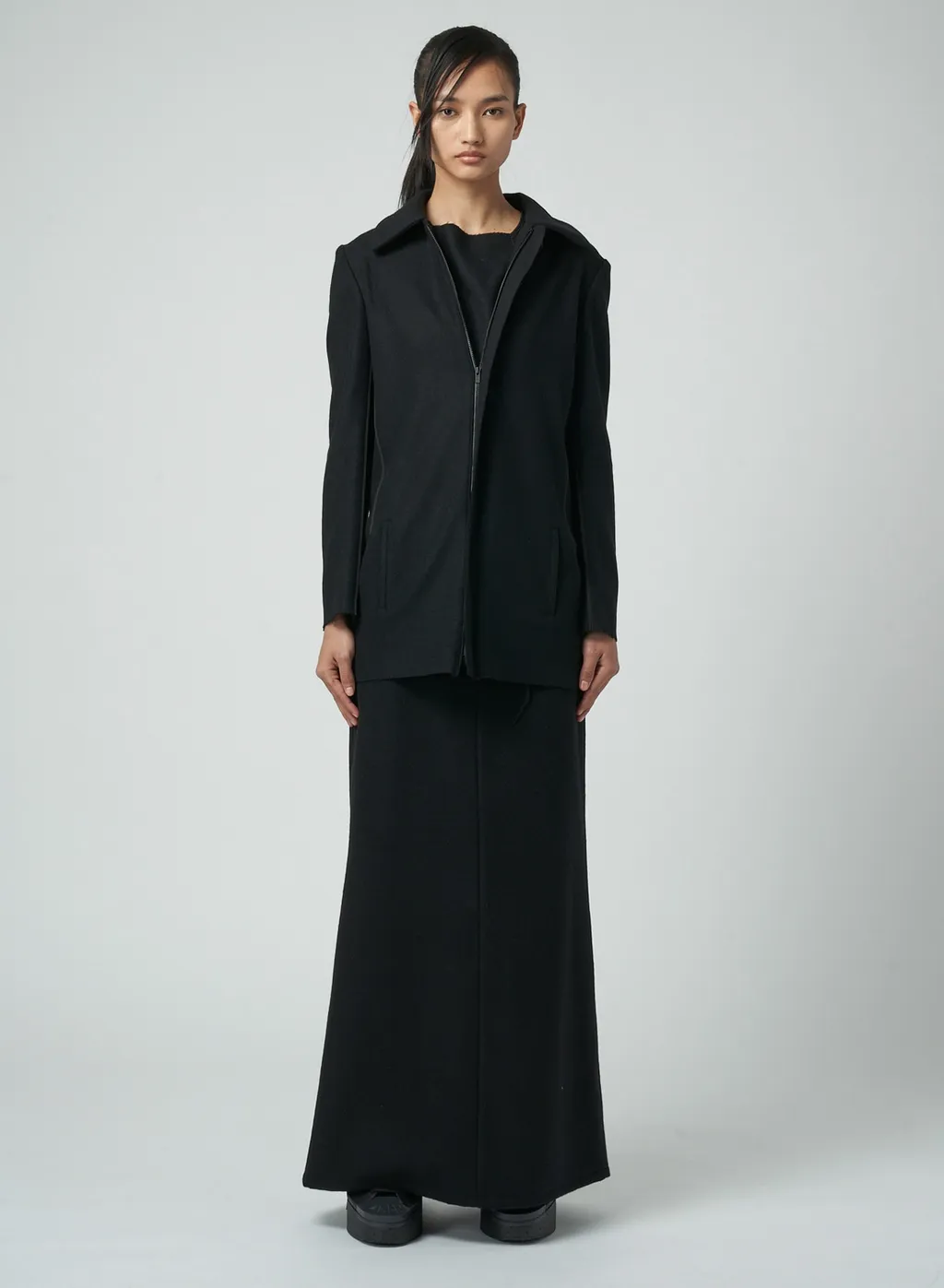 Melton Zip Jacket